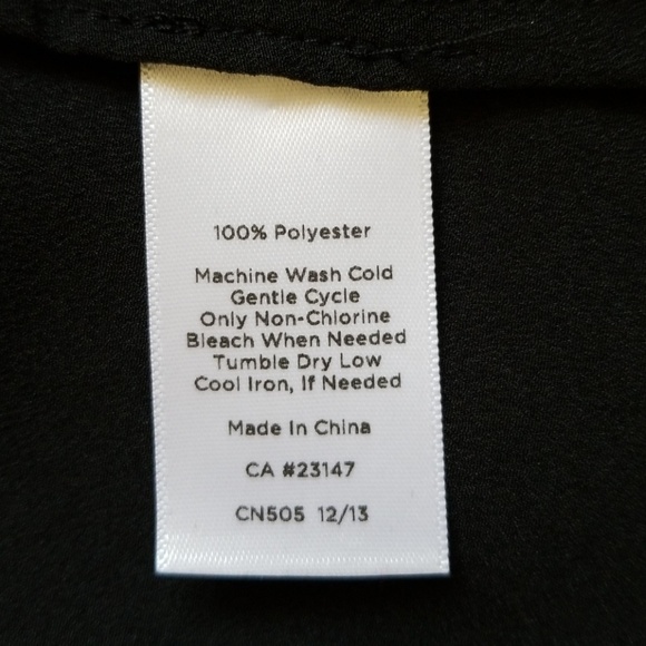 Talbots Black sleeveless blouse - Picture 5 of 7